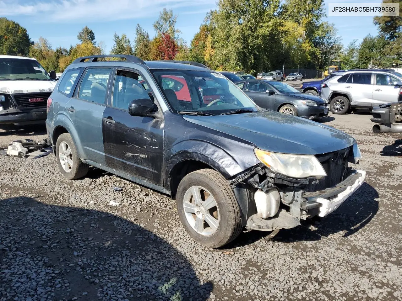 JF2SHABC5BH739580 2011 Subaru Forester 2.5X