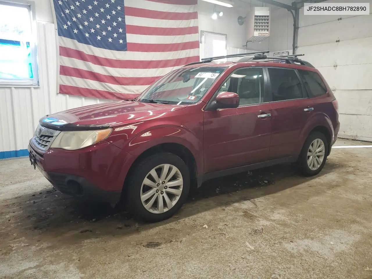 JF2SHADC8BH782890 2011 Subaru Forester 2.5X Premium