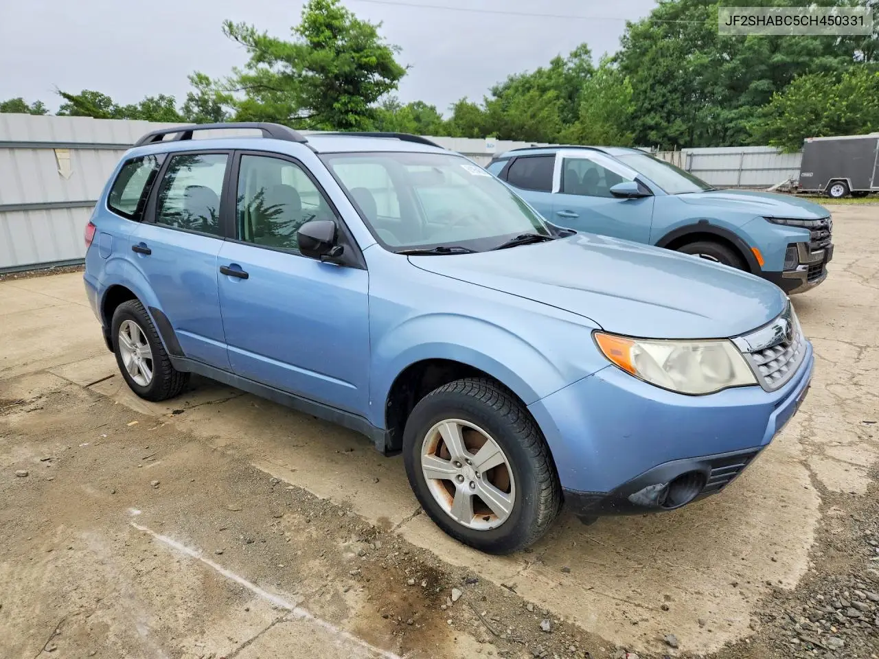 2012 Subaru Forester 2.5X VIN: JF2SHABC5CH450331 Lot: 61954626