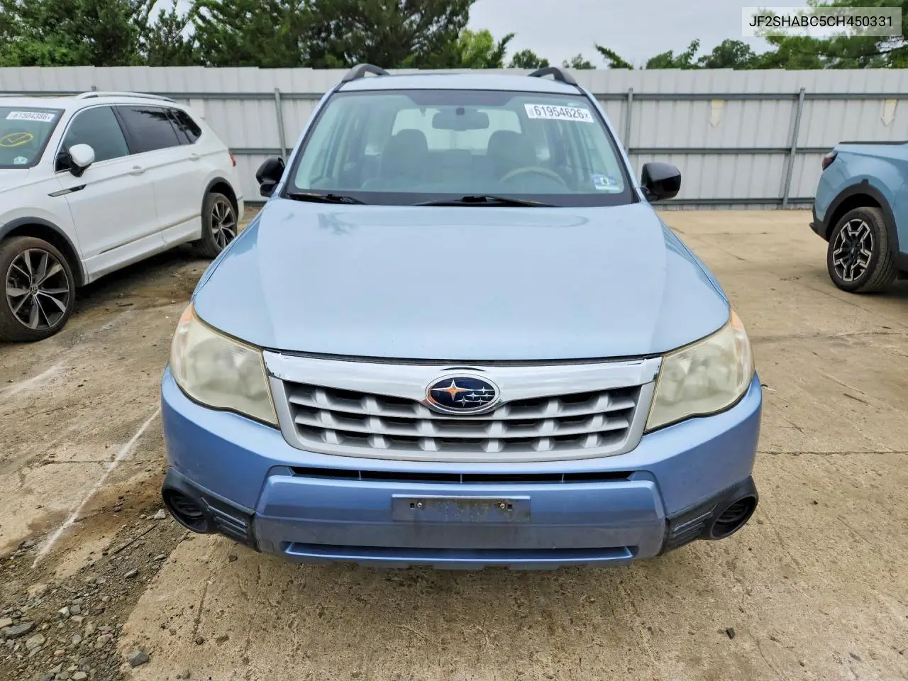 2012 Subaru Forester 2.5X VIN: JF2SHABC5CH450331 Lot: 61954626