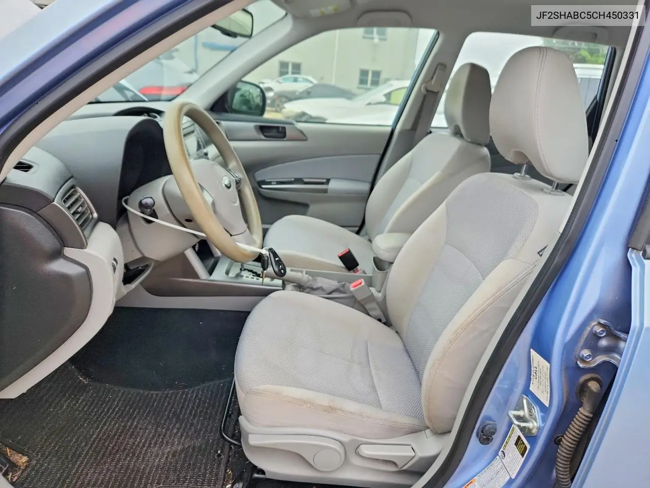 2012 Subaru Forester 2.5X VIN: JF2SHABC5CH450331 Lot: 61954626
