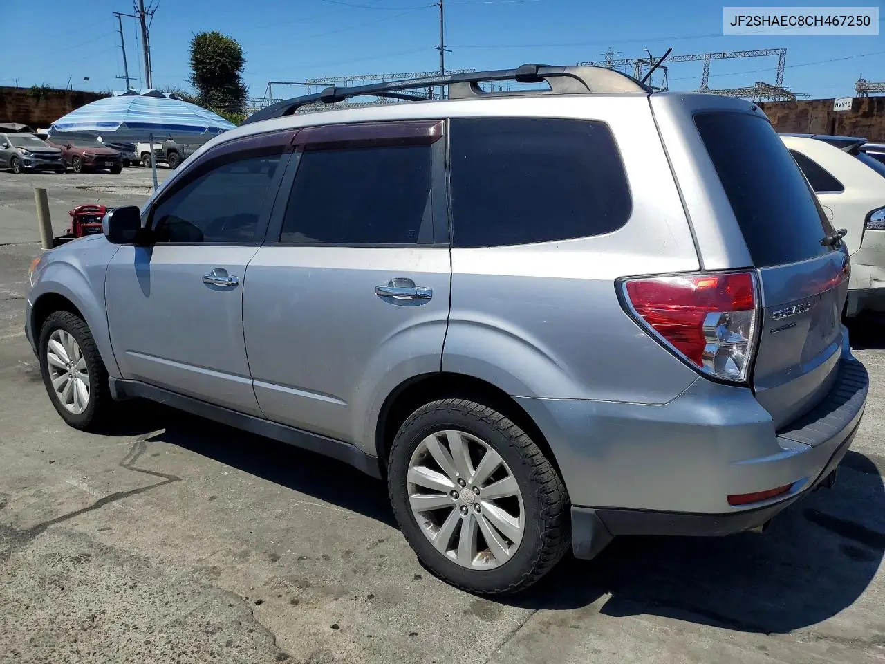 2012 Subaru Forester Limited VIN: JF2SHAEC8CH467250 Lot: 62004816