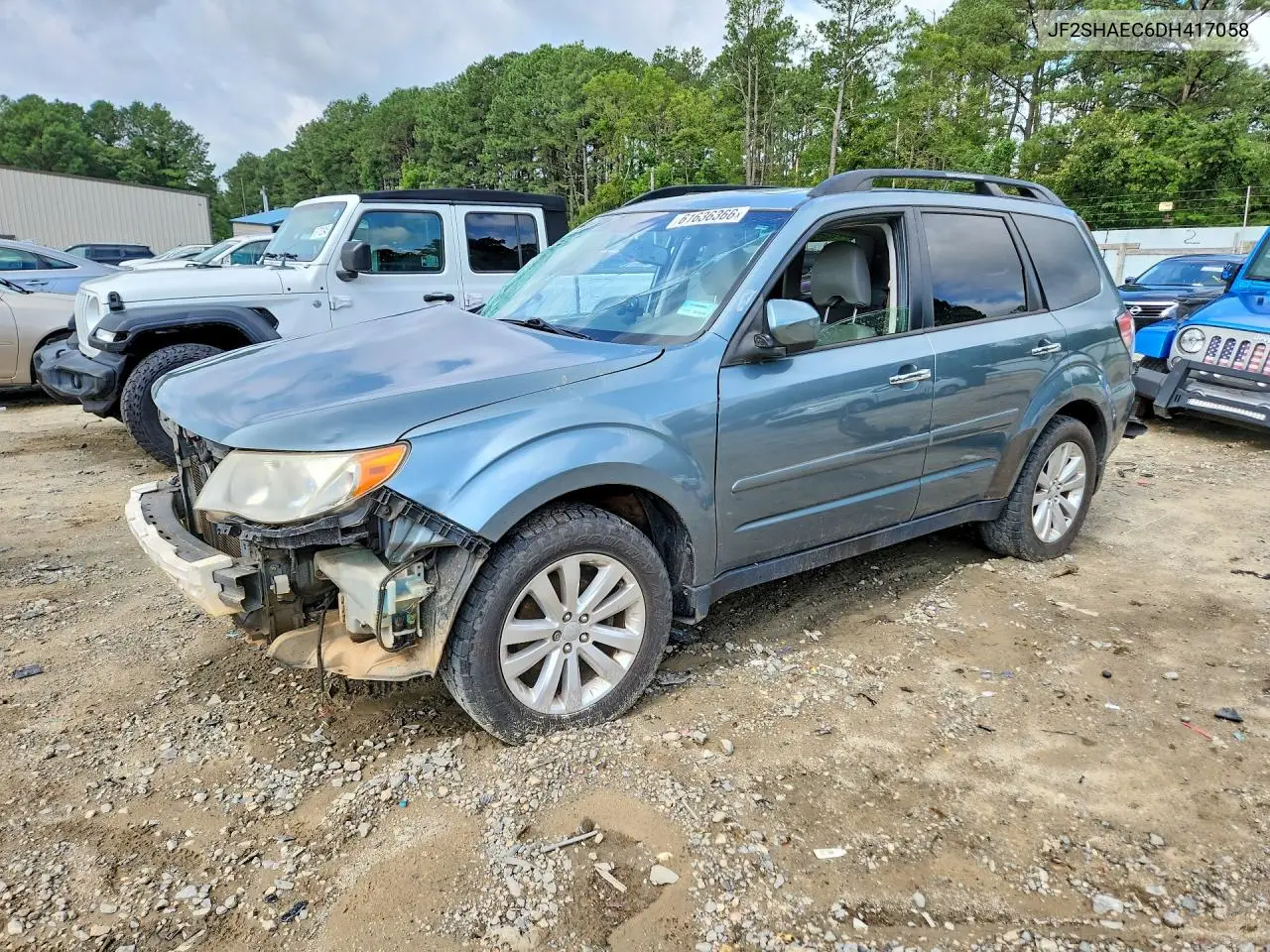2013 Subaru Forester Limited VIN: JF2SHAEC6DH417058 Lot: 61636366