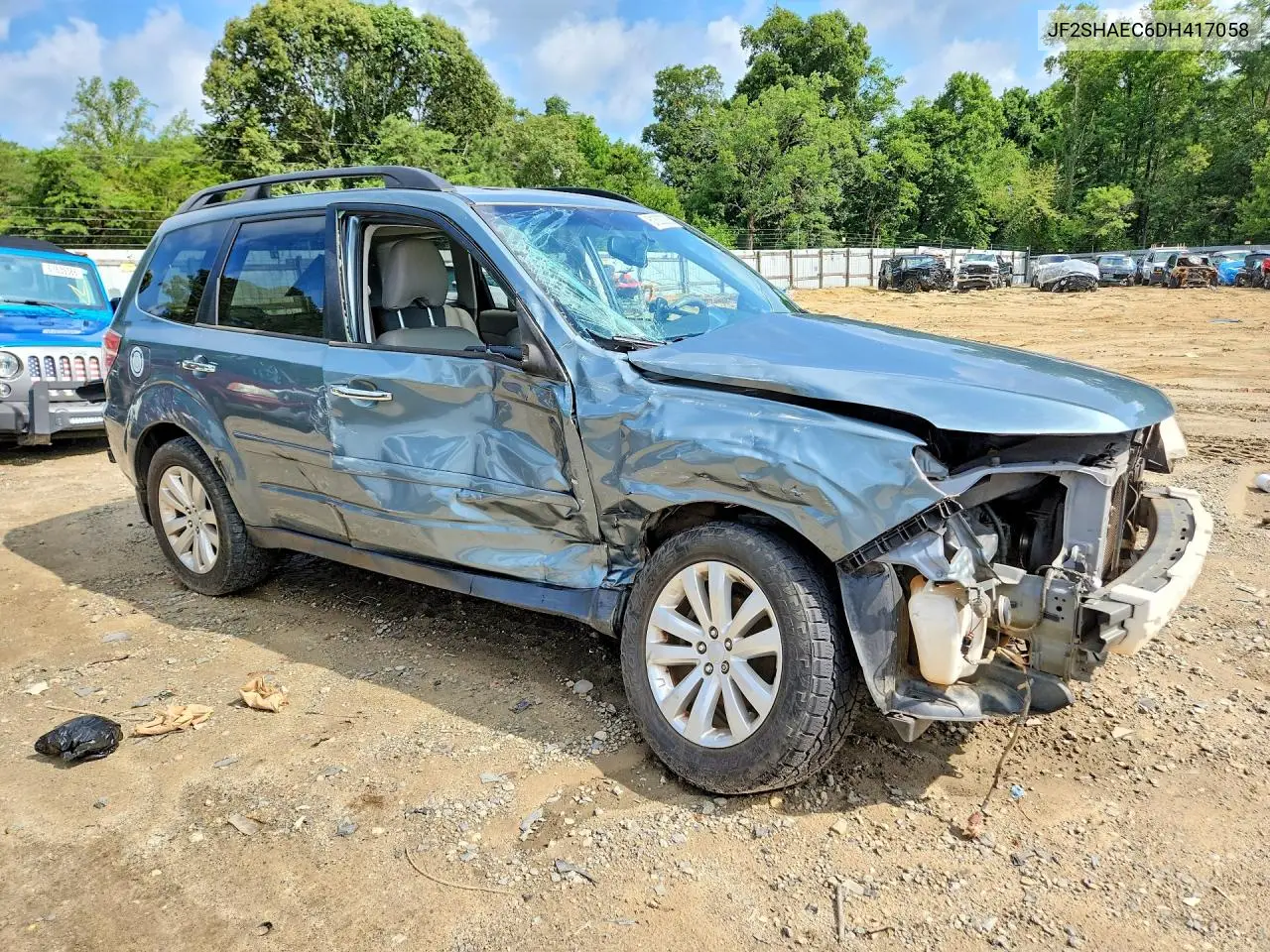 2013 Subaru Forester Limited VIN: JF2SHAEC6DH417058 Lot: 61636366