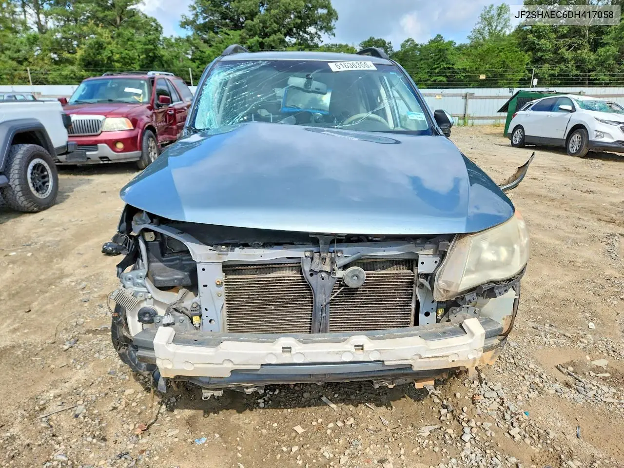 2013 Subaru Forester Limited VIN: JF2SHAEC6DH417058 Lot: 61636366