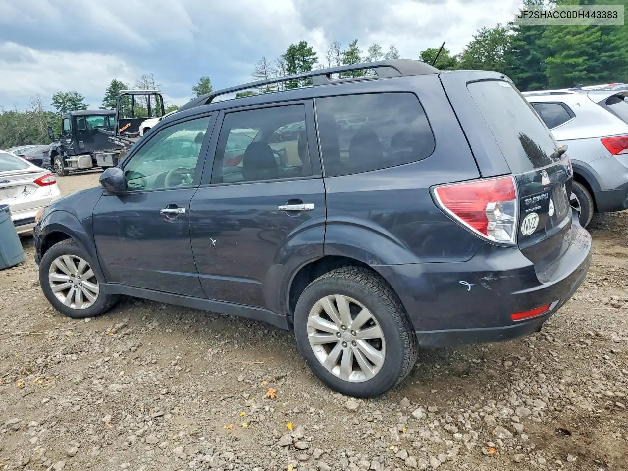 2013 Subaru Forester 2.5X Premium VIN: JF2SHACC0DH443383 Lot: 62034626