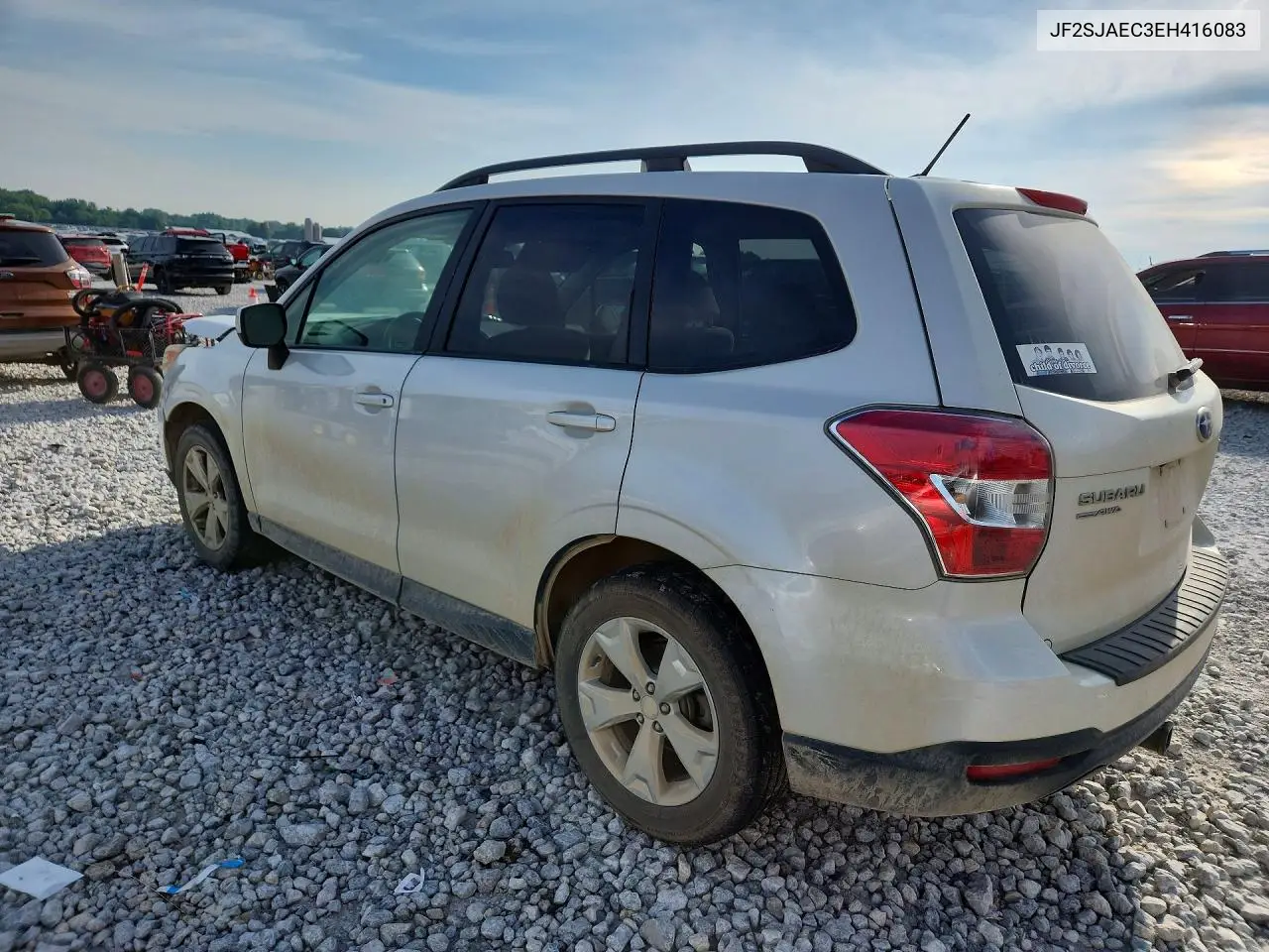 2014 Subaru Forester 2.5I Premium VIN: JF2SJAEC3EH416083 Lot: 59583766