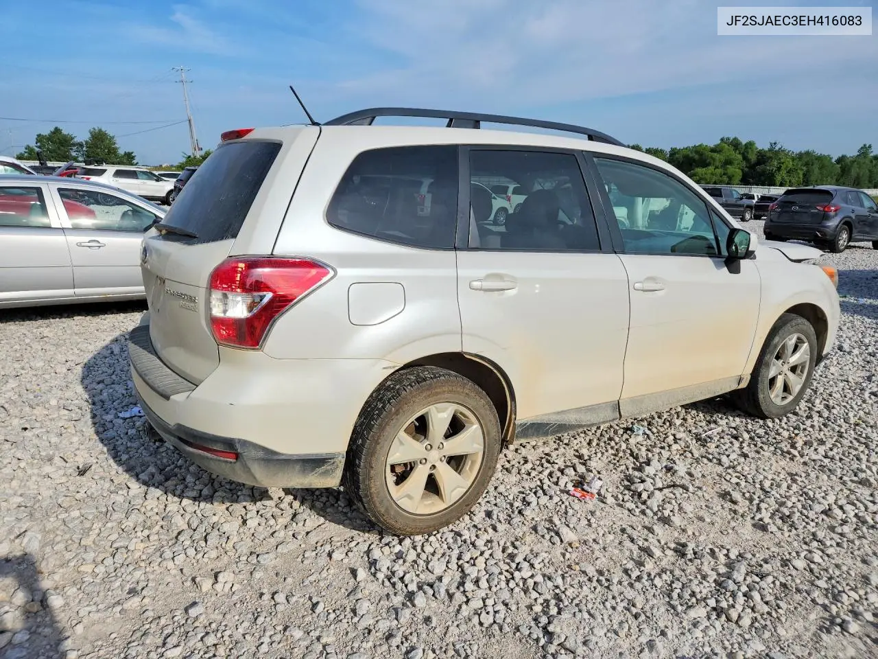 2014 Subaru Forester 2.5I Premium VIN: JF2SJAEC3EH416083 Lot: 59583766