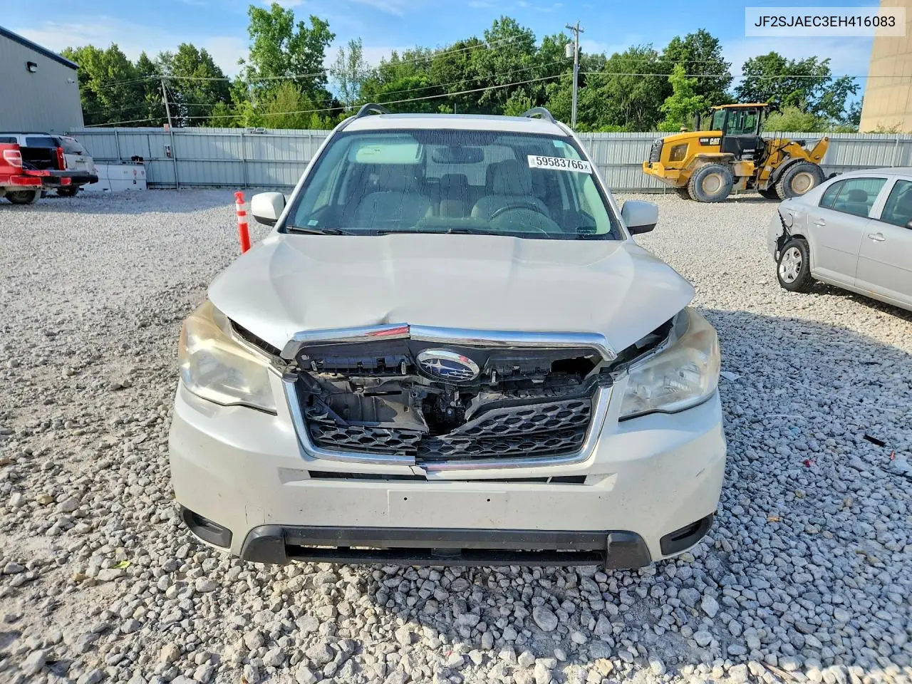 2014 Subaru Forester 2.5I Premium VIN: JF2SJAEC3EH416083 Lot: 59583766