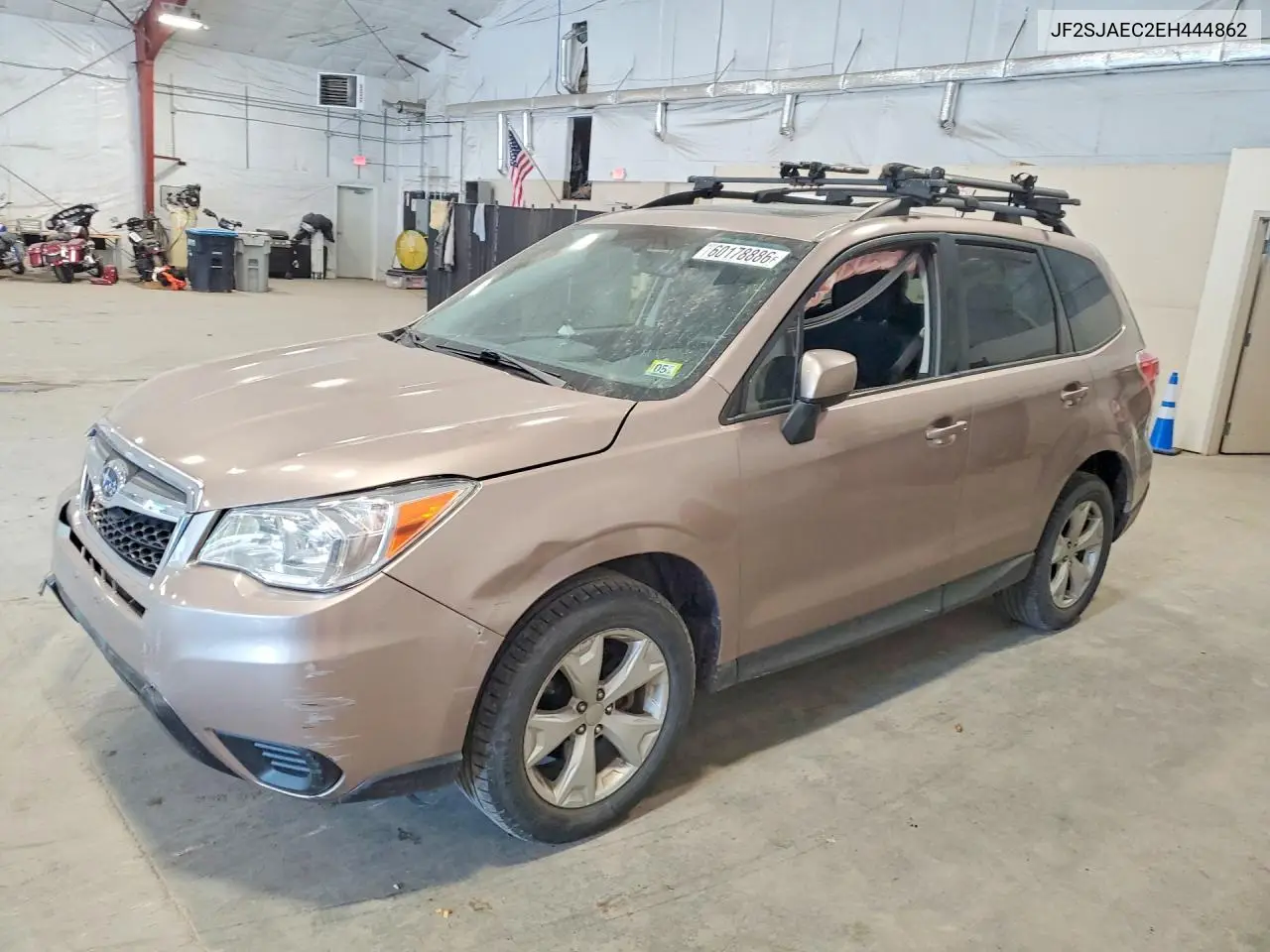 2014 Subaru Forester Touring VIN: JF2SJAEC2EH444862 Lot: 60178886