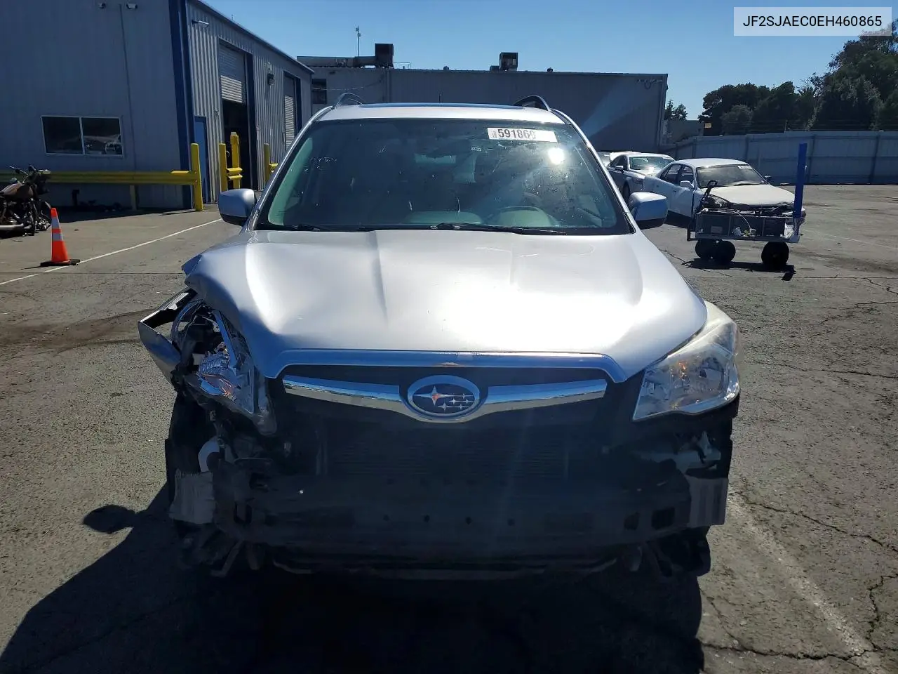 2014 Subaru Forester 2.5I Premium VIN: JF2SJAEC0EH460865 Lot: 60179516