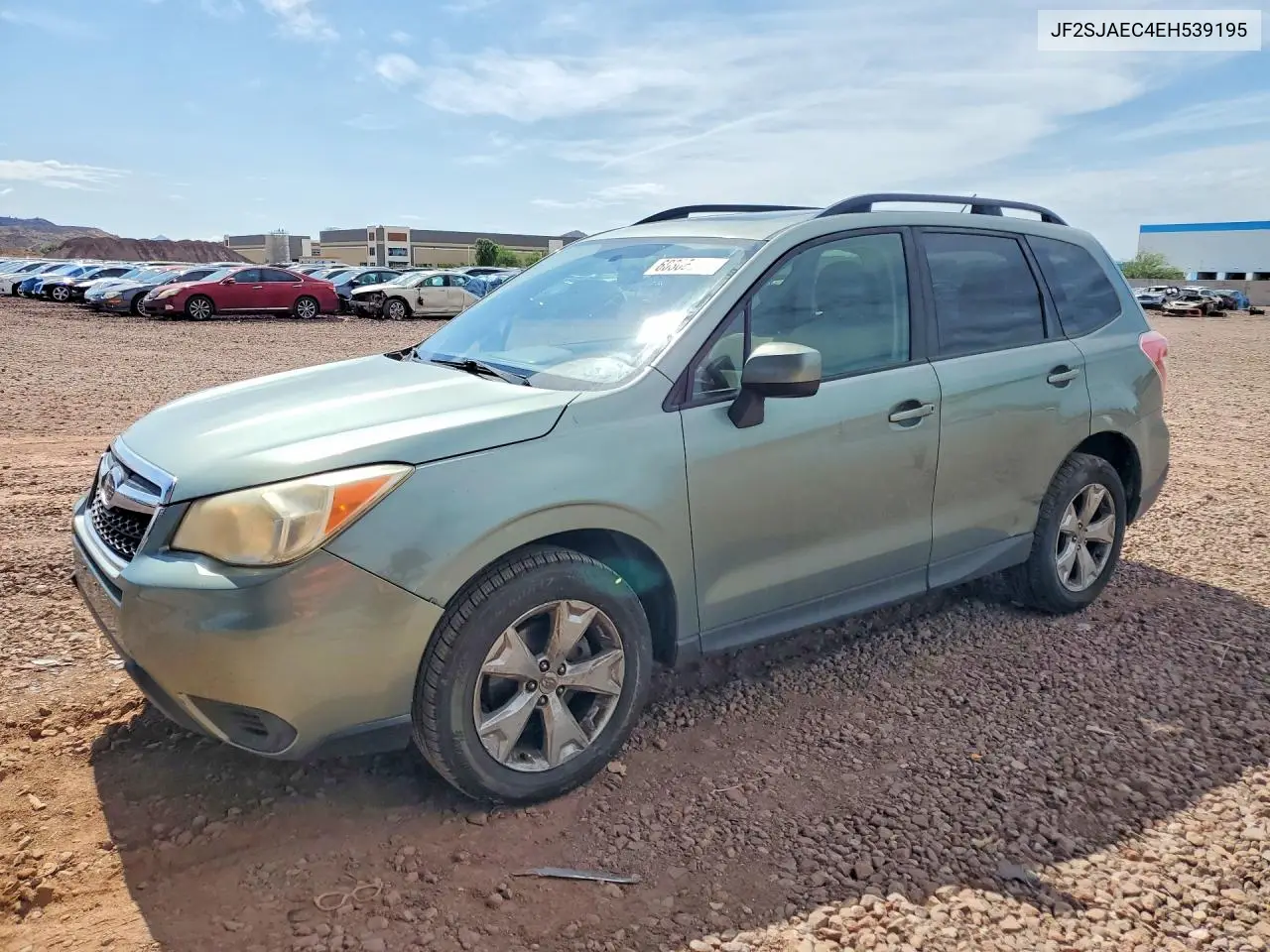 2014 Subaru Forester 2.5I Premium VIN: JF2SJAEC4EH539195 Lot: 60306386