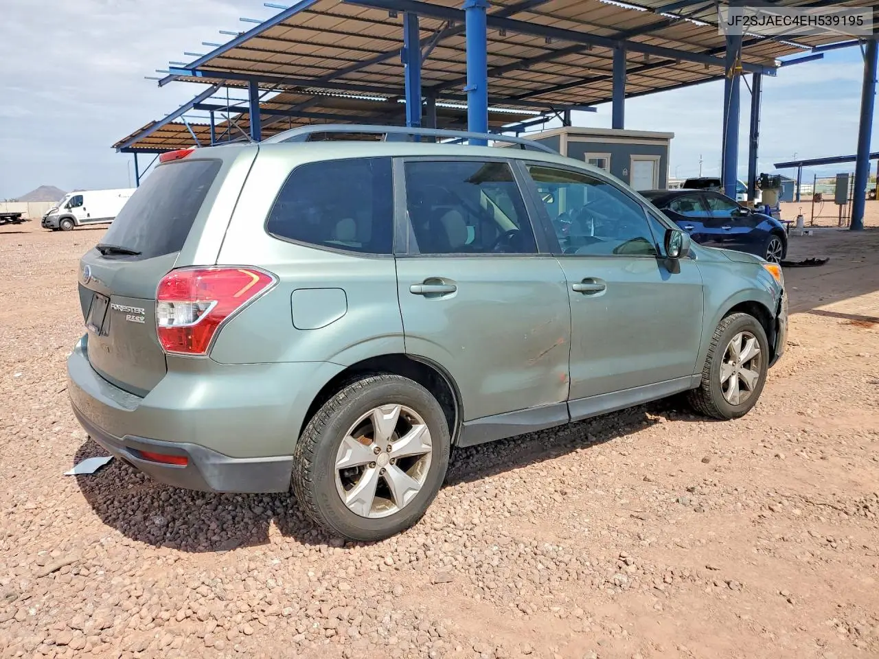 2014 Subaru Forester 2.5I Premium VIN: JF2SJAEC4EH539195 Lot: 60306386