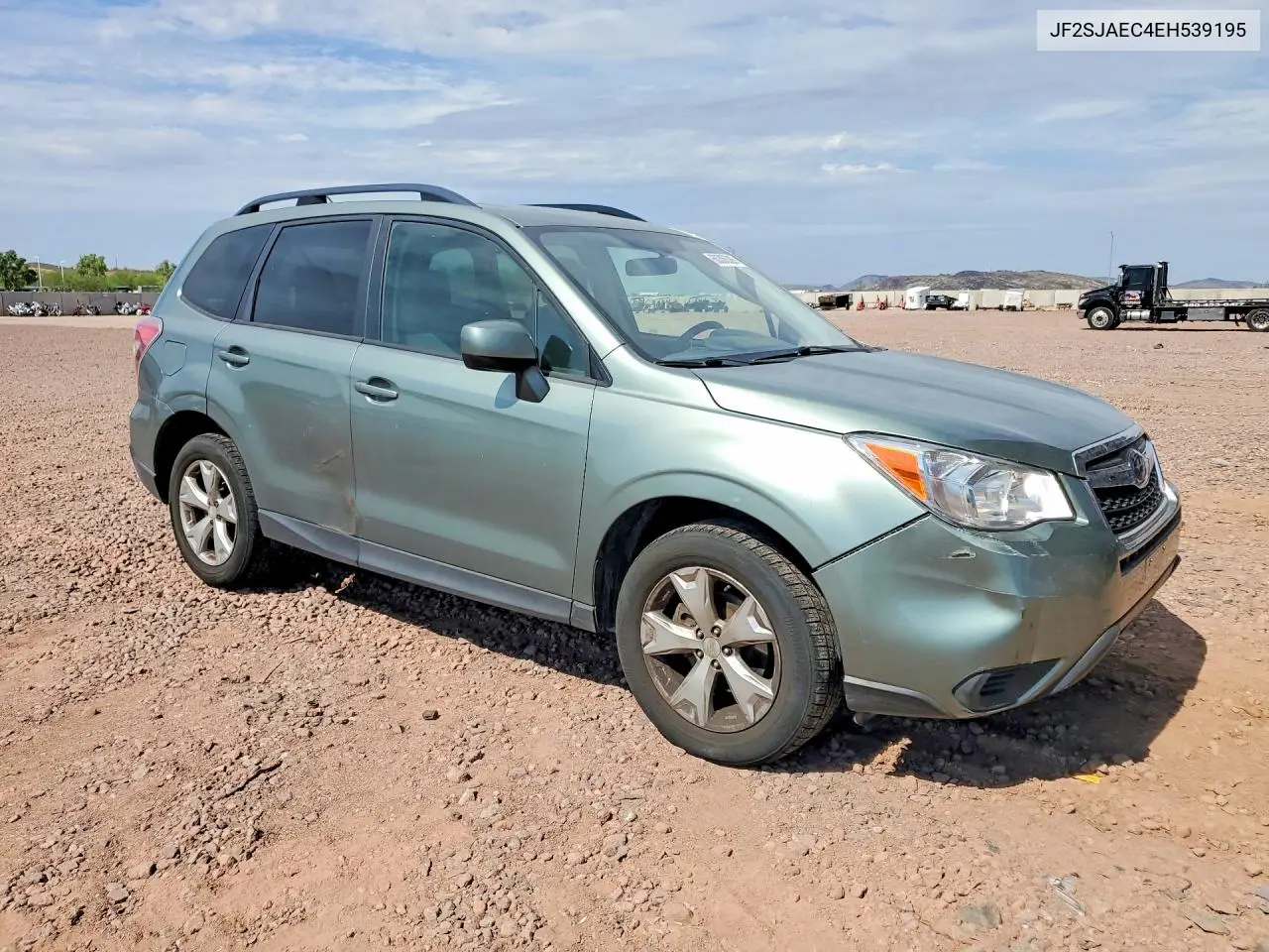 2014 Subaru Forester 2.5I Premium VIN: JF2SJAEC4EH539195 Lot: 60306386