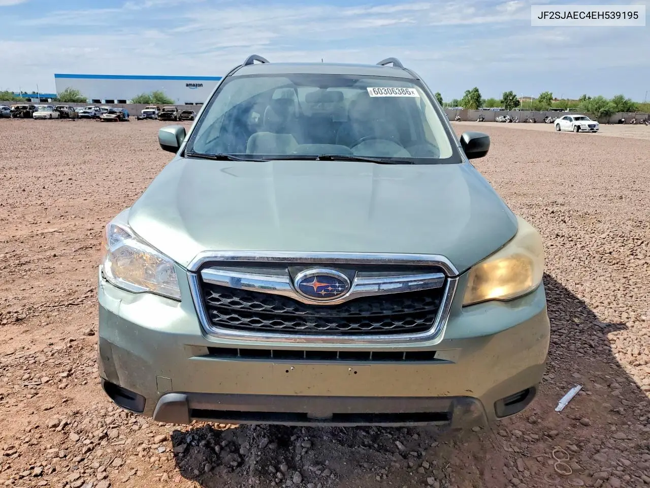 2014 Subaru Forester 2.5I Premium VIN: JF2SJAEC4EH539195 Lot: 60306386