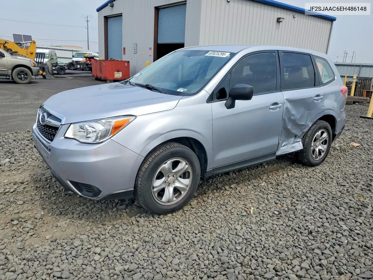 2014 Subaru Forester 2.5I VIN: JF2SJAAC6EH486148 Lot: 60925296