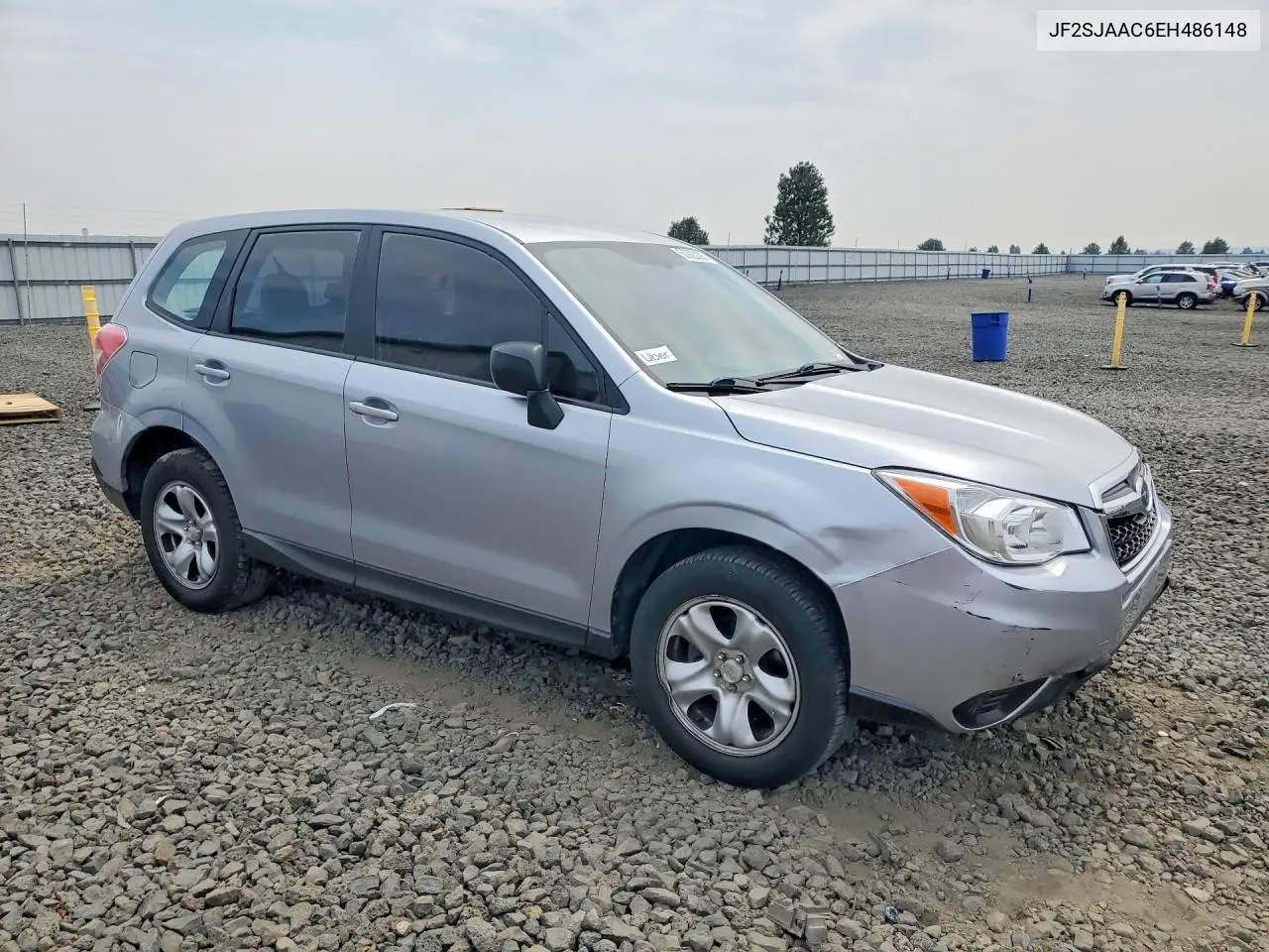 2014 Subaru Forester 2.5I VIN: JF2SJAAC6EH486148 Lot: 60925296