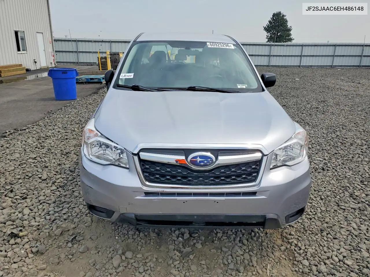 2014 Subaru Forester 2.5I VIN: JF2SJAAC6EH486148 Lot: 60925296