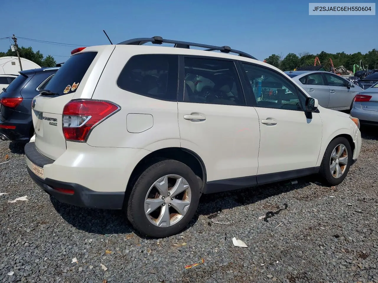 2014 Subaru Forester 2.5I Premium VIN: JF2SJAEC6EH550604 Lot: 61210446