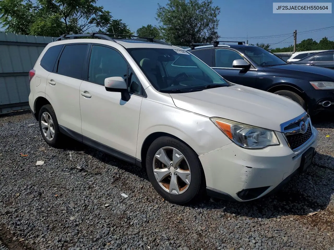 2014 Subaru Forester 2.5I Premium VIN: JF2SJAEC6EH550604 Lot: 61210446