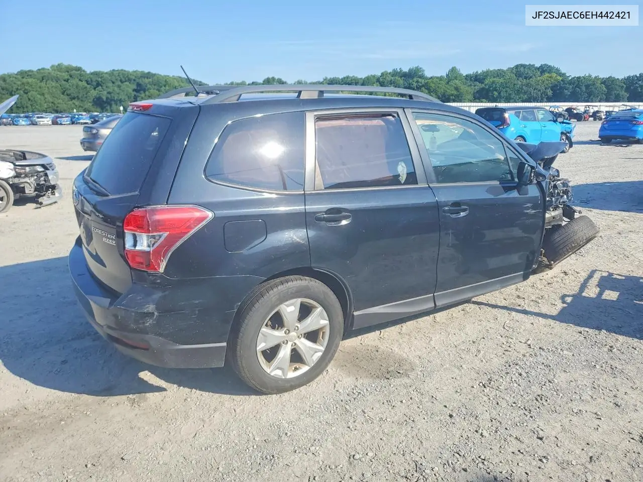 2014 Subaru Forester 2.5I Premium VIN: JF2SJAEC6EH442421 Lot: 61221106