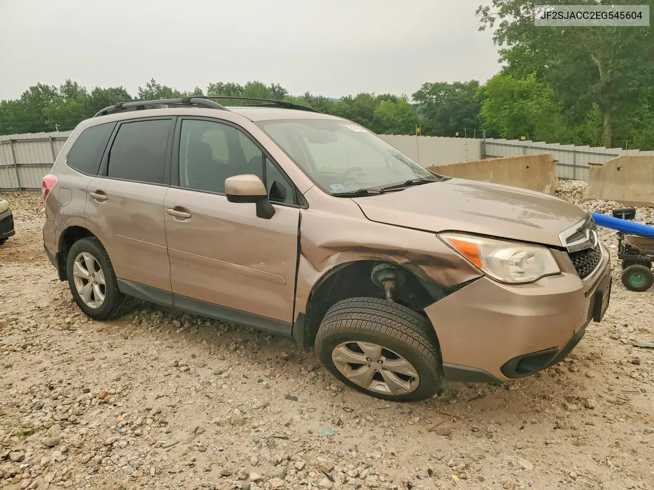 2014 Subaru Forester 2.5I Premium VIN: JF2SJACC2EG545604 Lot: 61410906