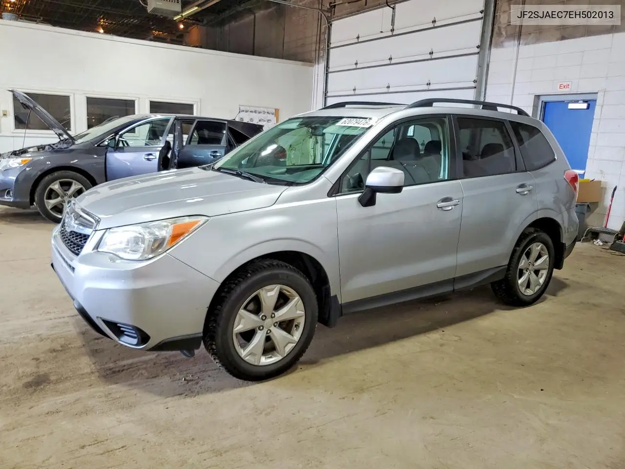 2014 Subaru Forester 2.5I Premium VIN: JF2SJAEC7EH502013 Lot: 62079476