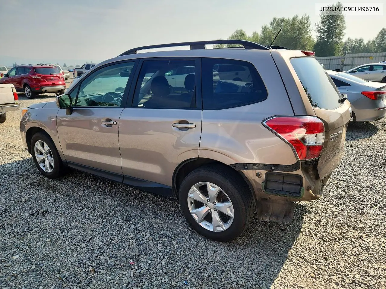 2014 Subaru Forester 2.5I Premium VIN: JF2SJAEC9EH496716 Lot: 62098996
