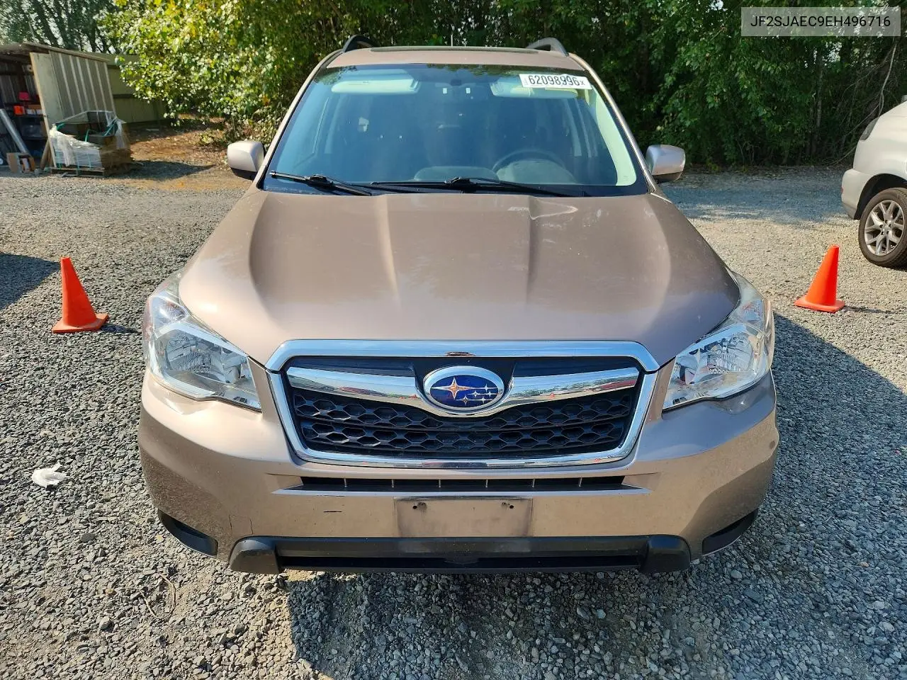 2014 Subaru Forester 2.5I Premium VIN: JF2SJAEC9EH496716 Lot: 62098996