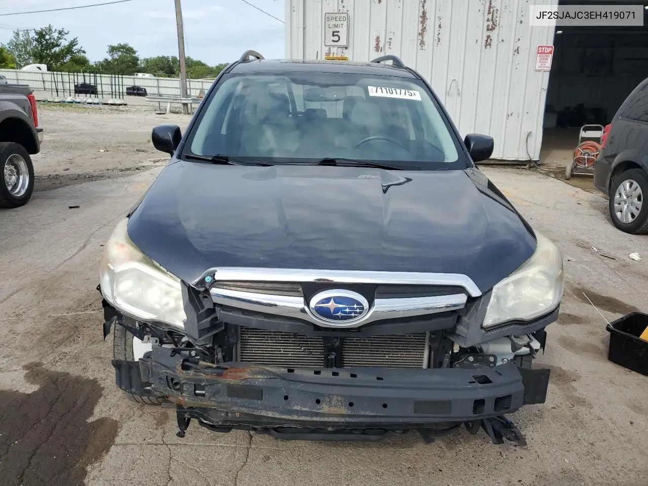 JF2SJAJC3EH419071 2014 Subaru Forester 2.5I Limited