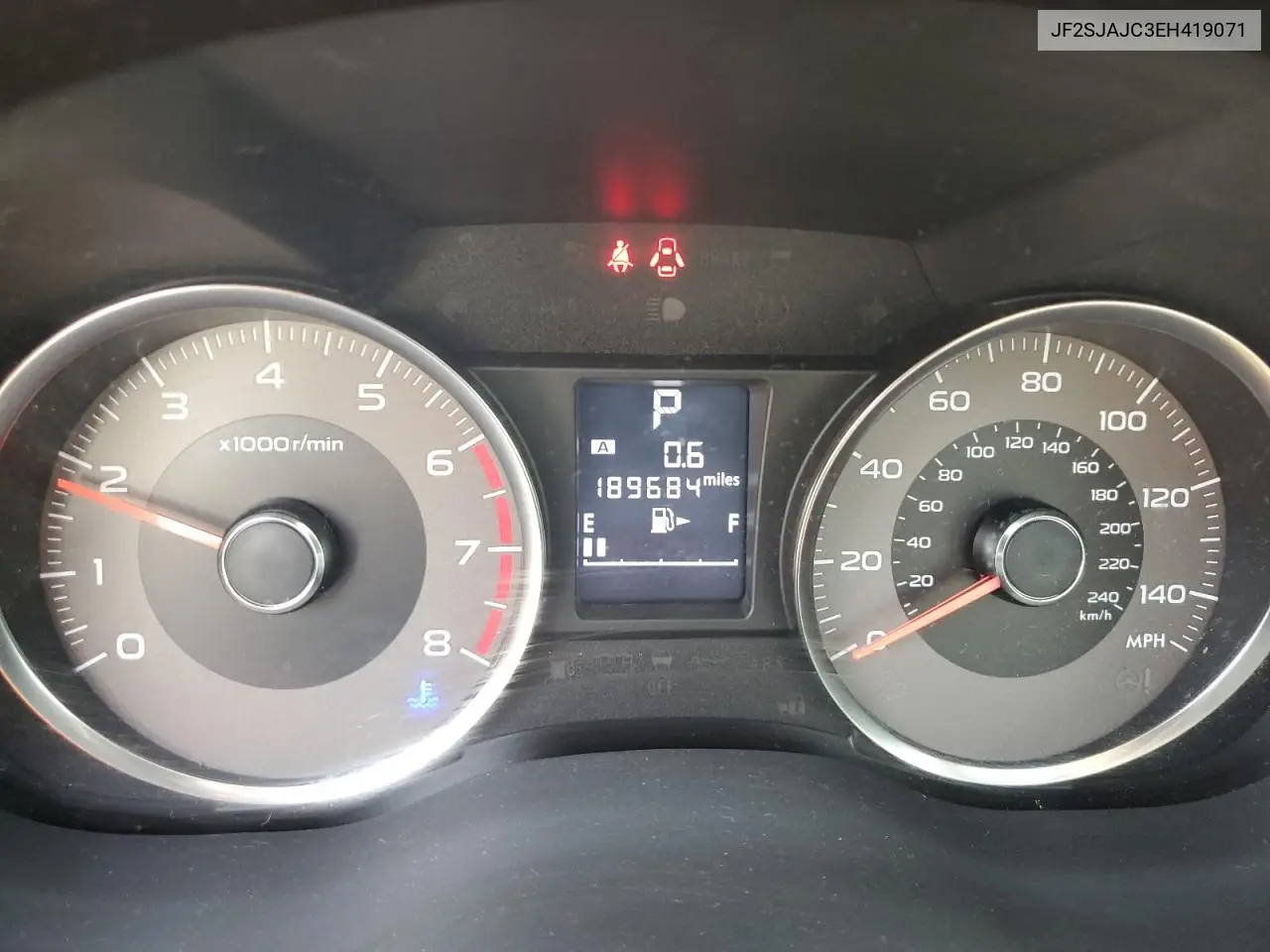JF2SJAJC3EH419071 2014 Subaru Forester 2.5I Limited