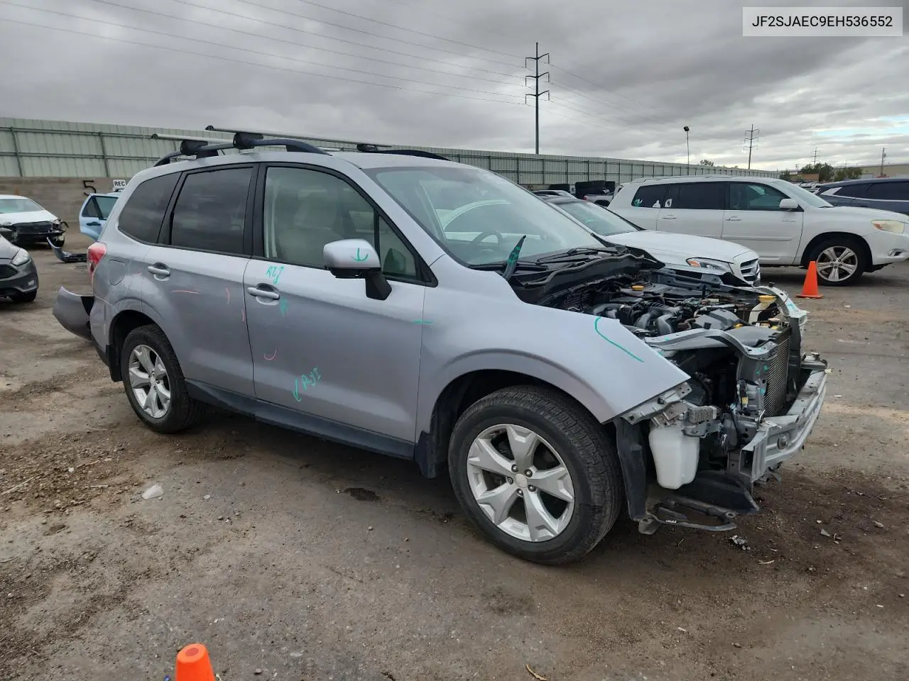 JF2SJAEC9EH536552 2014 Subaru Forester 2.5I Premium