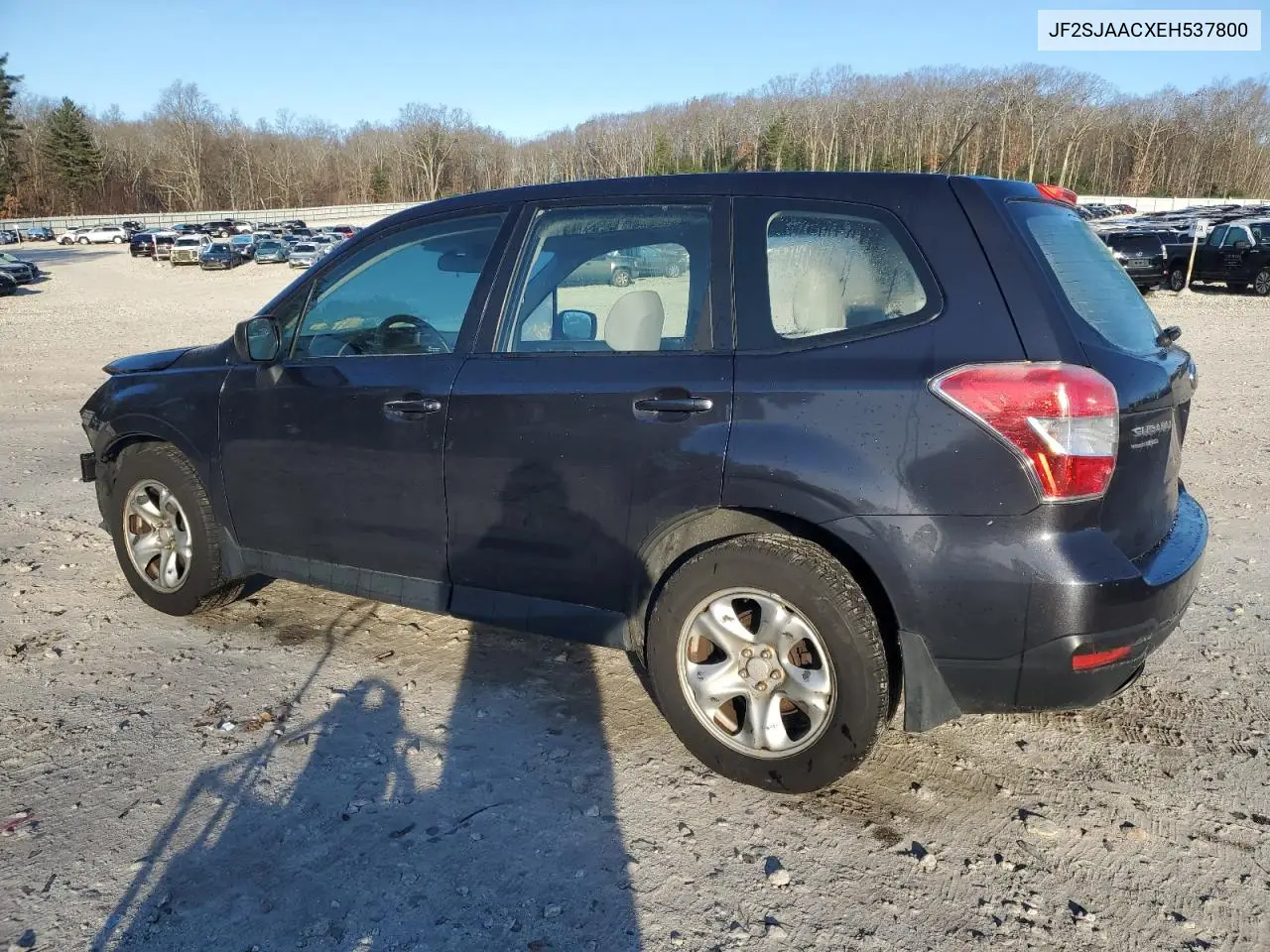 JF2SJAACXEH537800 2014 Subaru Forester 2.5I