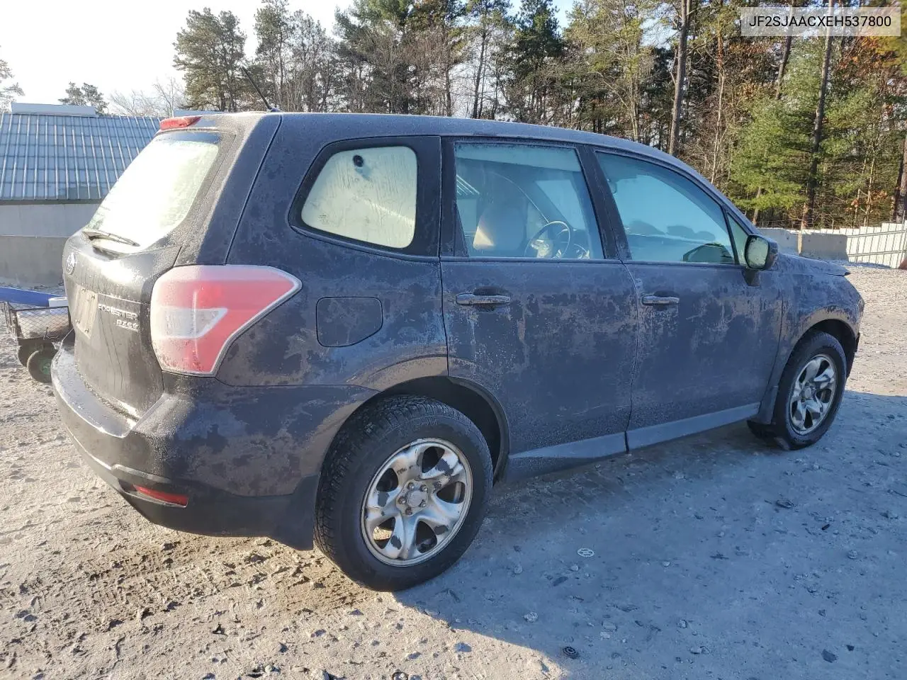 JF2SJAACXEH537800 2014 Subaru Forester 2.5I