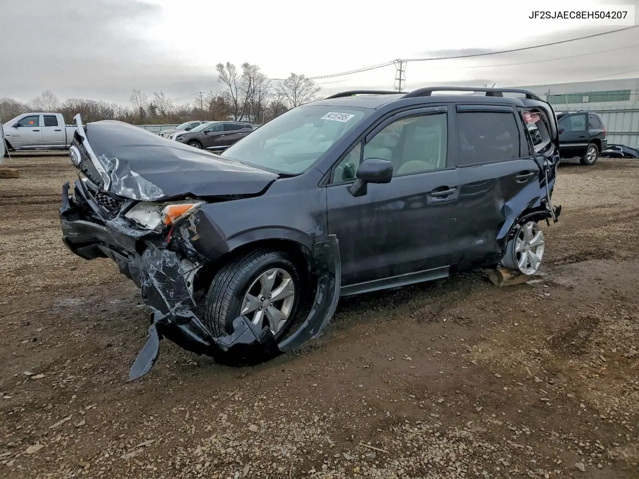 JF2SJAEC8EH504207 2014 Subaru Forester 2.5I Premium
