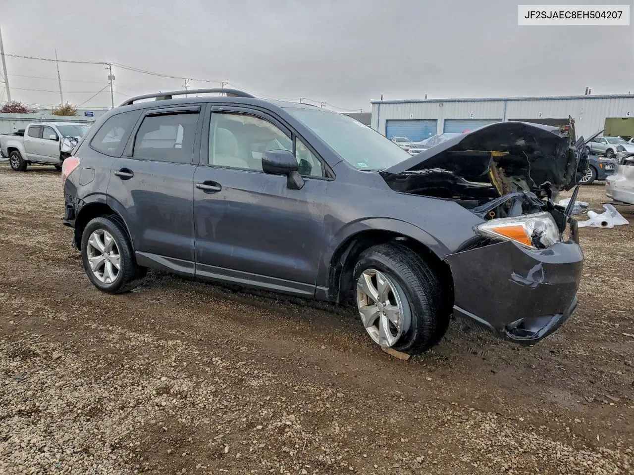JF2SJAEC8EH504207 2014 Subaru Forester 2.5I Premium