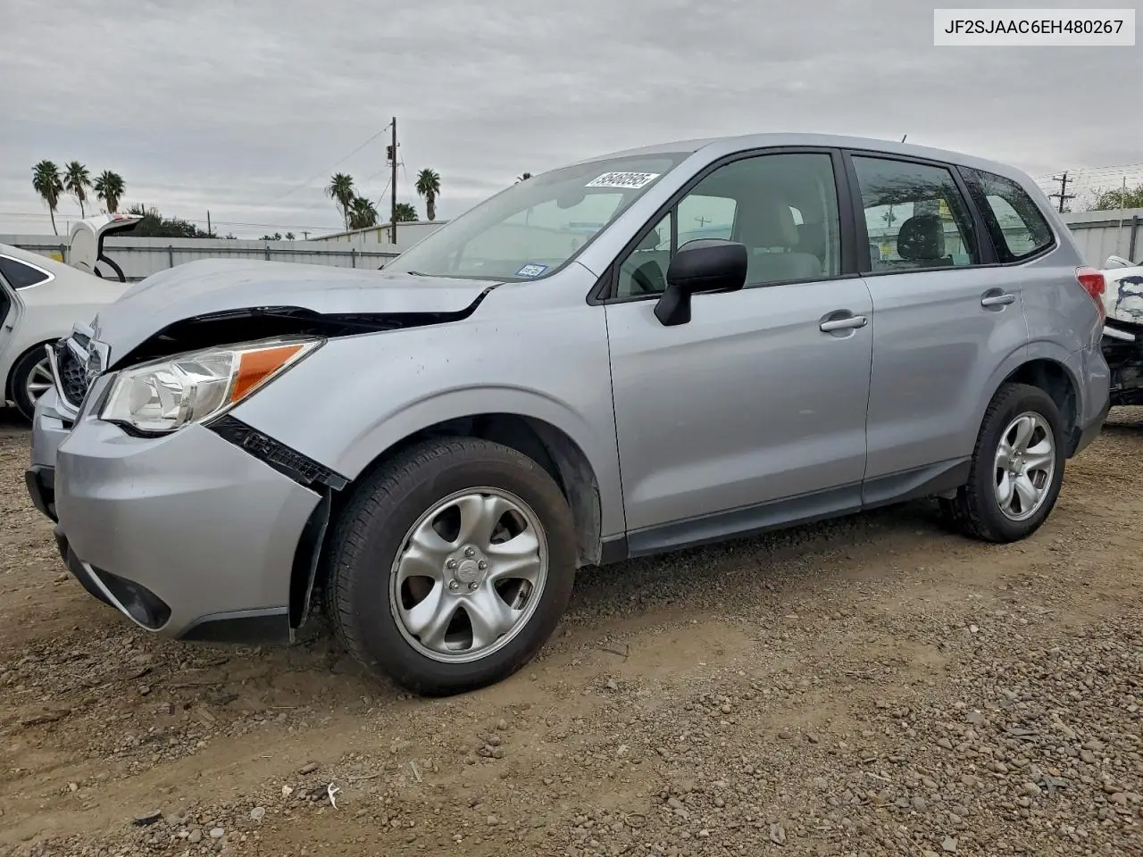 JF2SJAAC6EH480267 2014 Subaru Forester 2.5I