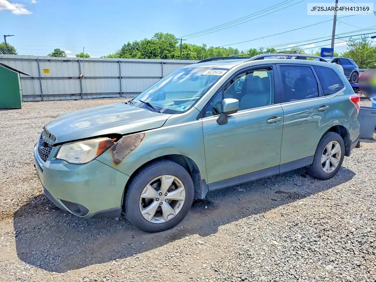 2015 Subaru Forester 2.5I Limited VIN: JF2SJARC4FH413169 Lot: 56235416