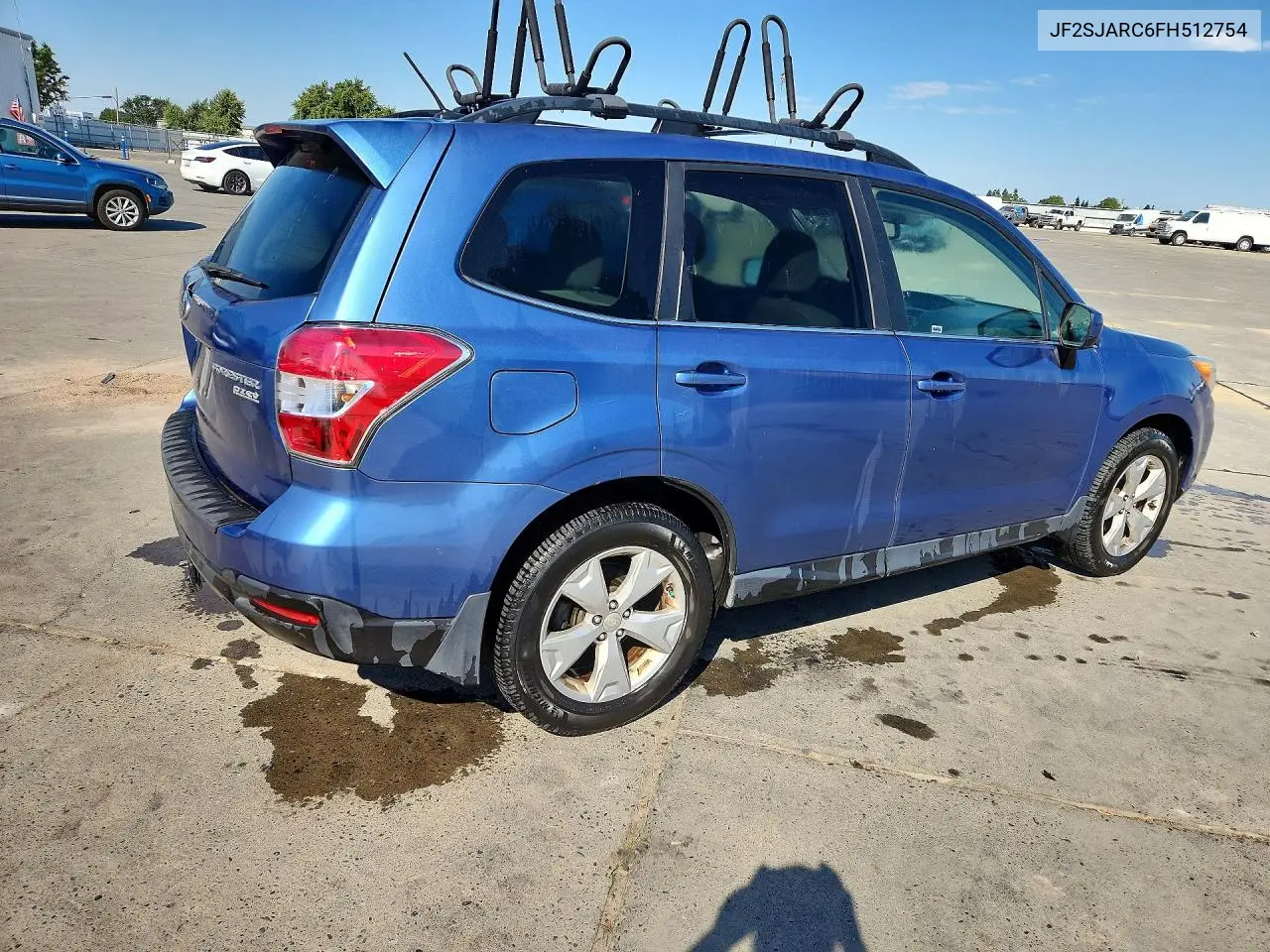 2015 Subaru Forester 2.5I Limited VIN: JF2SJARC6FH512754 Lot: 57901756