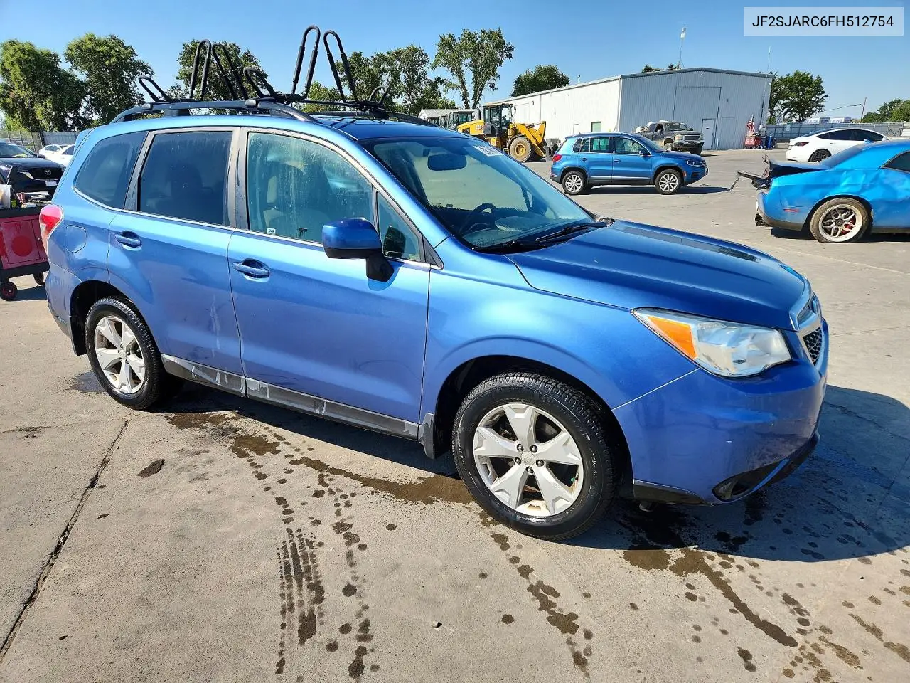 2015 Subaru Forester 2.5I Limited VIN: JF2SJARC6FH512754 Lot: 57901756