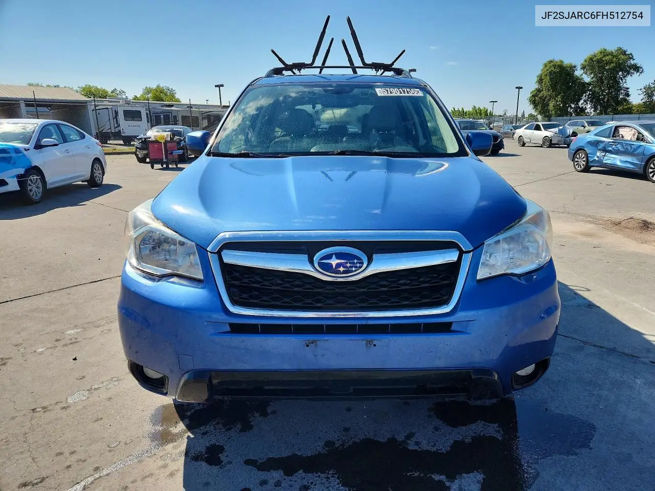 2015 Subaru Forester 2.5I Limited VIN: JF2SJARC6FH512754 Lot: 57901756