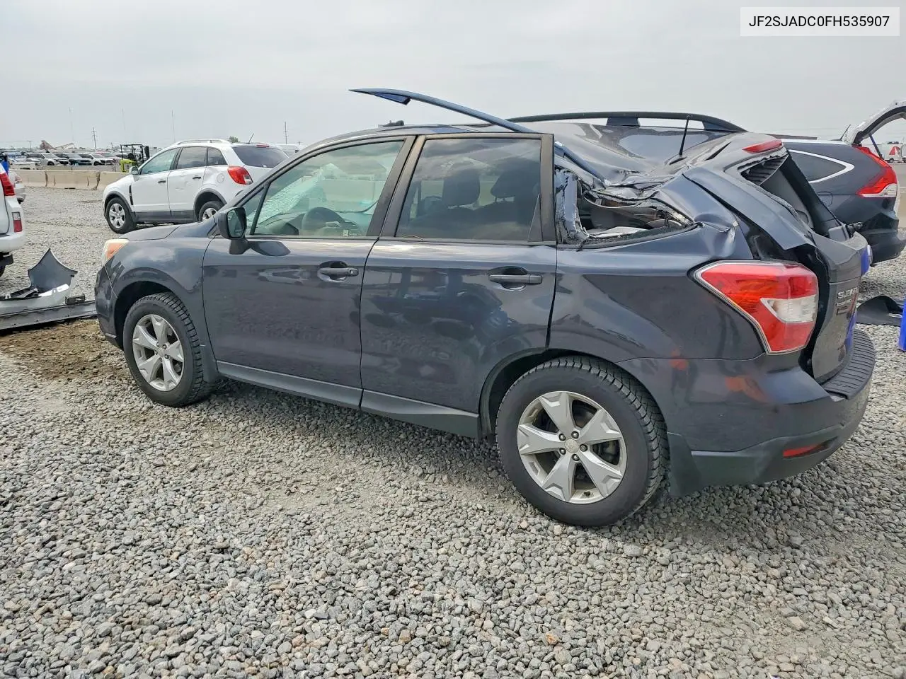 2015 Subaru Forester 2.5I Premium VIN: JF2SJADC0FH535907 Lot: 59861376