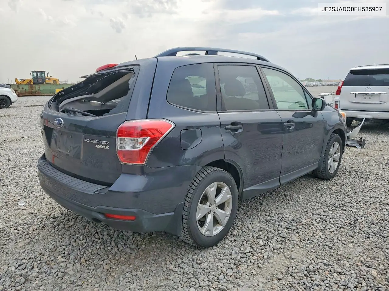 2015 Subaru Forester 2.5I Premium VIN: JF2SJADC0FH535907 Lot: 59861376