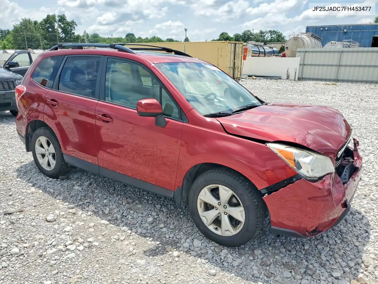 2015 Subaru Forester 2.5I Premium VIN: JF2SJADC7FH453477 Lot: 59970036