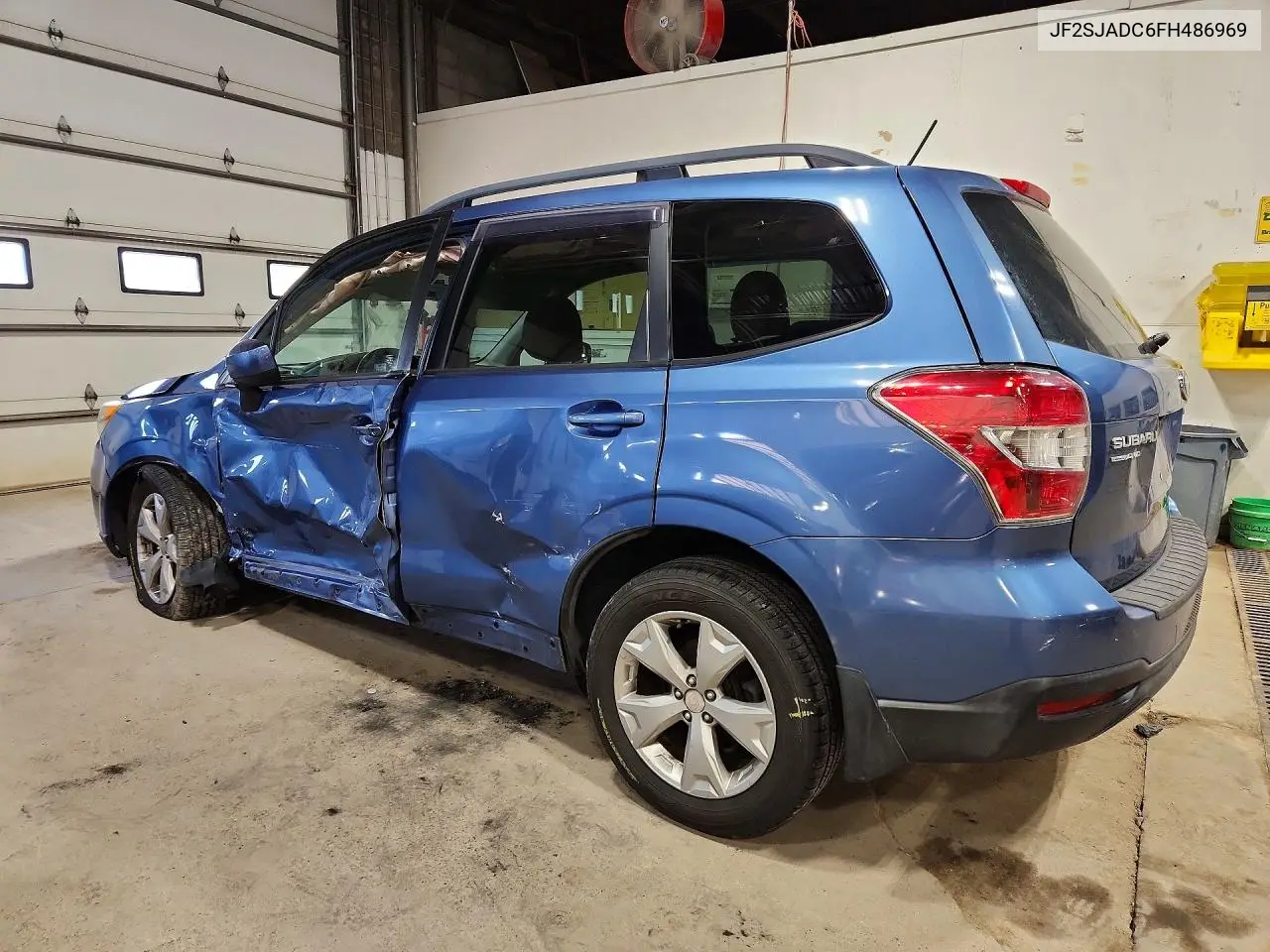 2015 Subaru Forester 2.5I Premium VIN: JF2SJADC6FH486969 Lot: 59983286