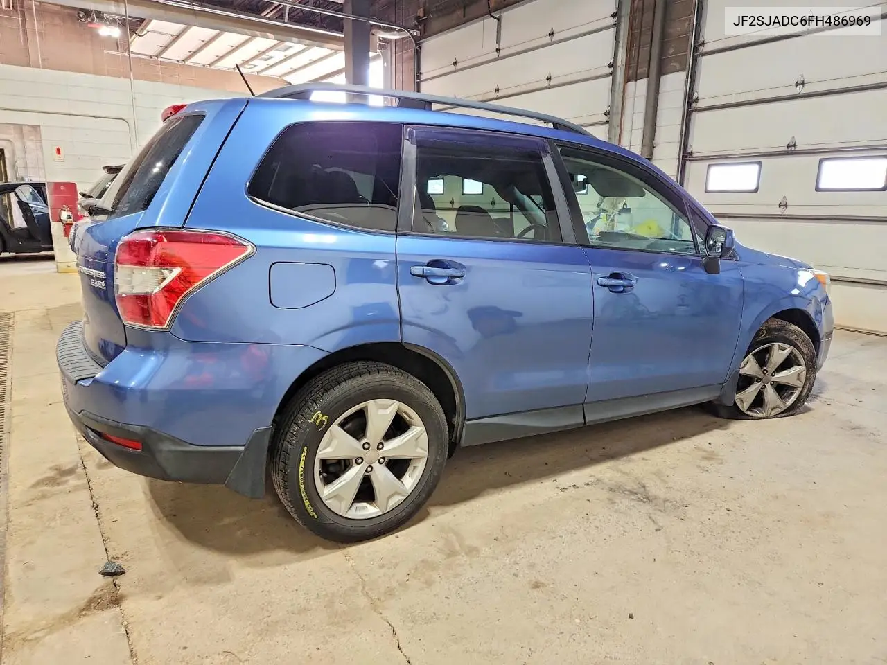 2015 Subaru Forester 2.5I Premium VIN: JF2SJADC6FH486969 Lot: 59983286