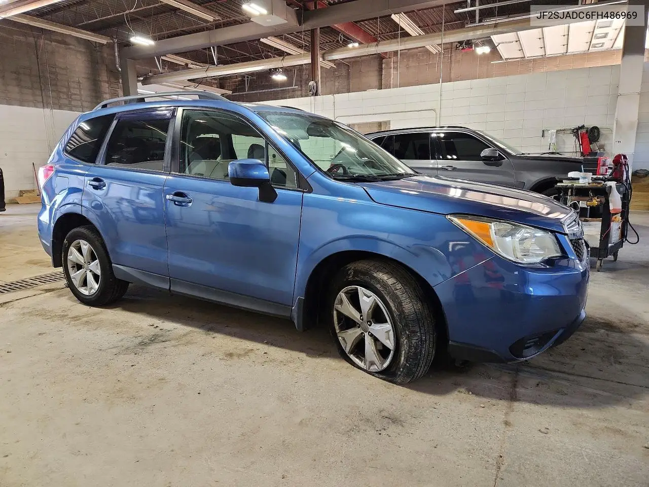 2015 Subaru Forester 2.5I Premium VIN: JF2SJADC6FH486969 Lot: 59983286