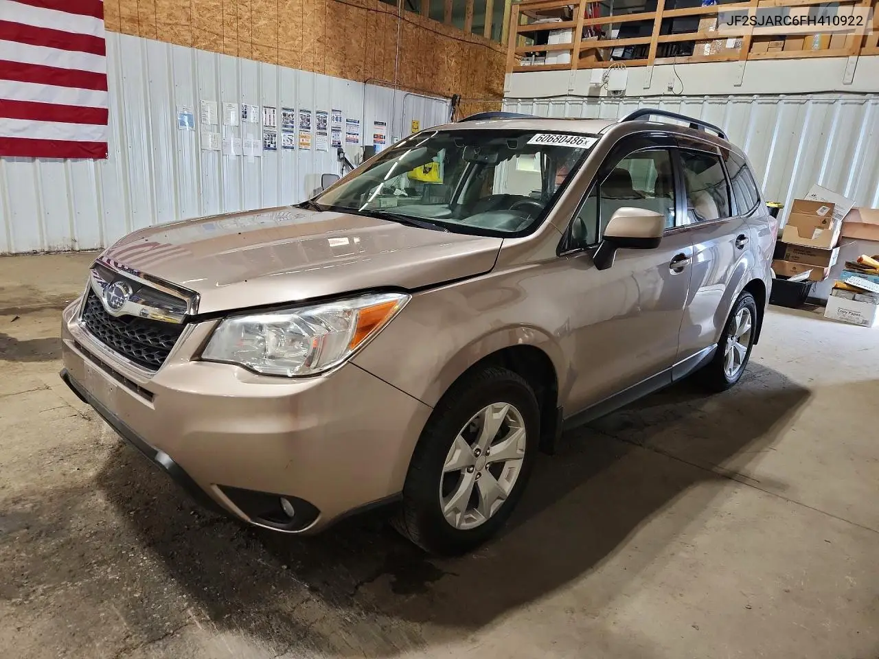 2015 Subaru Forester 2.5I Limited VIN: JF2SJARC6FH410922 Lot: 60680486