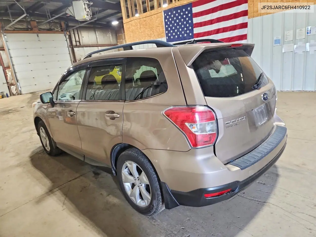 2015 Subaru Forester 2.5I Limited VIN: JF2SJARC6FH410922 Lot: 60680486