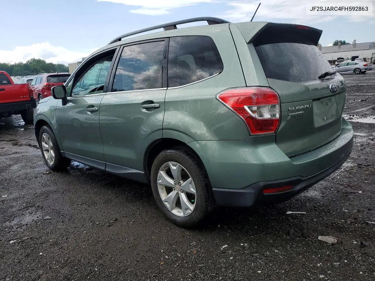 2015 Subaru Forester 2.5I Limited VIN: JF2SJARC4FH592863 Lot: 60966156